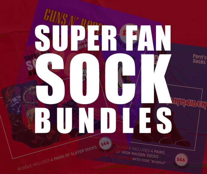 Introducing the Super Fan Sock Bundle