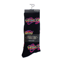 Load image into Gallery viewer, AEROSMITH ROCK TOUR ALL OVER LOGO CREW SOCK, 1 PAIR
