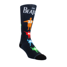 Load image into Gallery viewer, THE BEATLES HELP MULTI COLOR SILHOUETTE SOCKS, 1 PAIR
