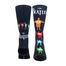 Load image into Gallery viewer, THE BEATLES HELP MULTI COLOR SILHOUETTE SOCKS, 1 PAIR
