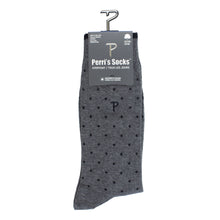 Load image into Gallery viewer, PERRI’S SOCKS™ EVERYDAY MEN&#39;S DRESS CREW, 1PAIR
