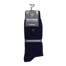 Load image into Gallery viewer, PERRI’S SOCKS™ EVERYDAY MEN&#39;S DRESS CREW FLAT KNIT, 1PAIR
