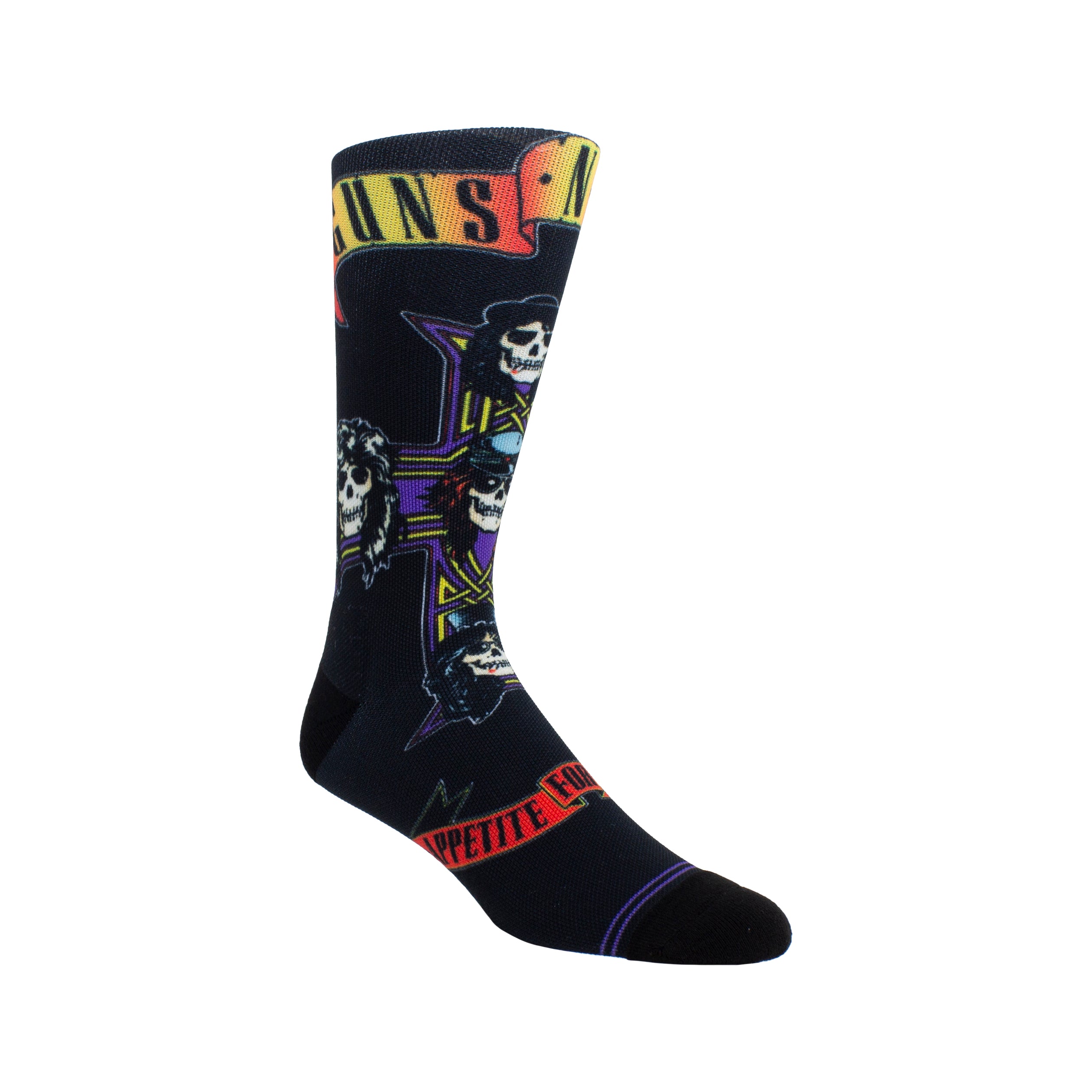 GUNS N' ROSES Appetite Cross Sock, 1 PAIR – Perri's Socks