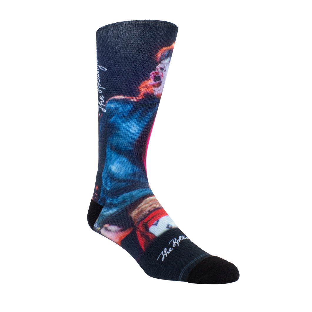 THE ROLLING STONES MICK LIVE IN COLOUR SOCKS, 1 PAIR