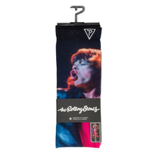 Load image into Gallery viewer, THE ROLLING STONES MICK LIVE IN COLOUR SOCKS, 1 PAIR
