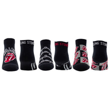 Load image into Gallery viewer, THE ROLLING STONES COLLEGIATE TONGUES LINERS, 3 PAIR

