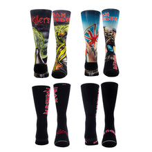 Load image into Gallery viewer, IRON MAIDEN SUPER FAN SOCK BUNDLE, 4PAIRS
