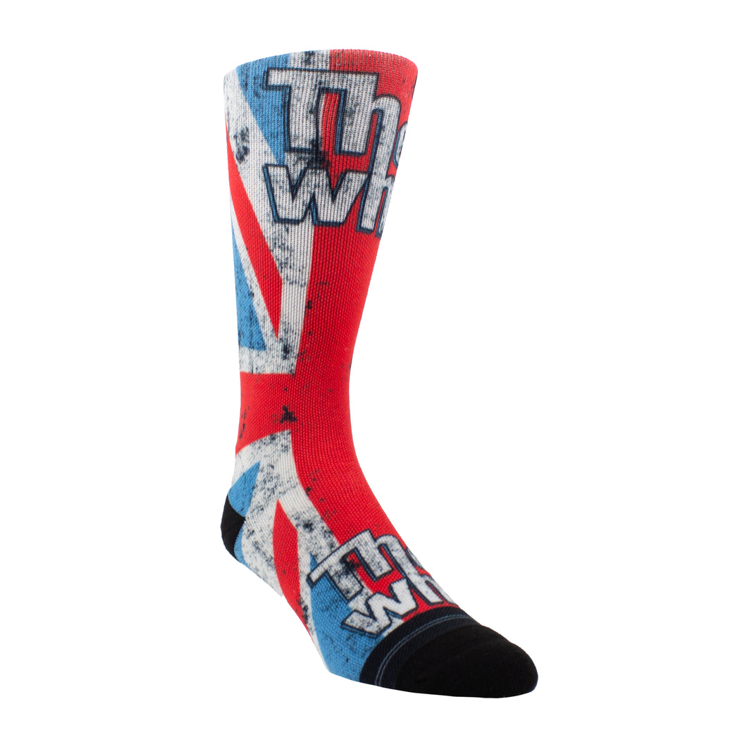 THE WHO UNION JACK SOCK, 1 PAIR