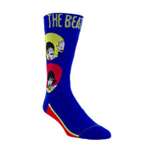 Load image into Gallery viewer, THE BEATLES YELLOW SUBMARINE WINDOW FACES SOCKS, 1 PAIR
